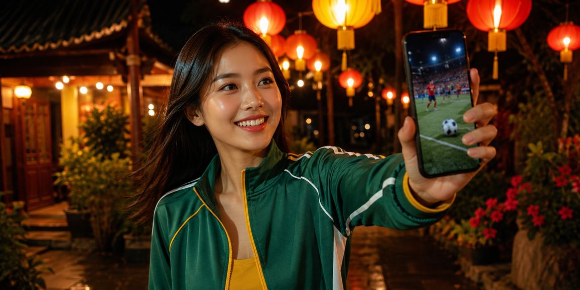 Người dùng thanh toán trên thiết bị di động tại chợ đêm Ninh Bình